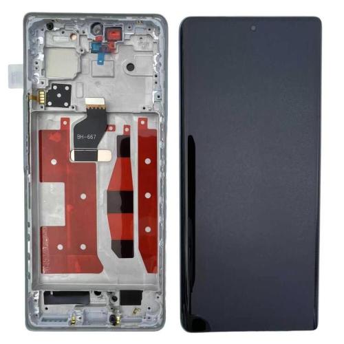 Huawei Honor 70 FNE-AN00 FNE-NX9 Display ORIGINALE + Frame Blu
