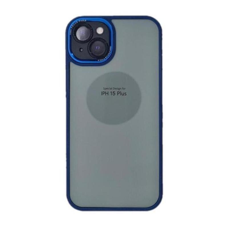 IPhone 15Plus 盾甲手机壳 蓝色
