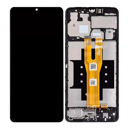 Samsung A065F A06 4G Display Originale + Frame Nero