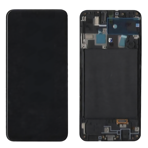 Samsung A205F A20 2019 M10s M107F Display TFT + Frame Nero