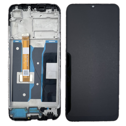 OPPO A16 CPH2269 OPPO A16S CPH2271 OPPO A54S CPH2273 Display ORIGINALE + Frame Nero