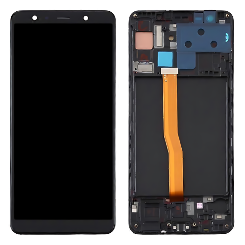 Samsung A7 2018 A750F Display TFT + Frame Nero