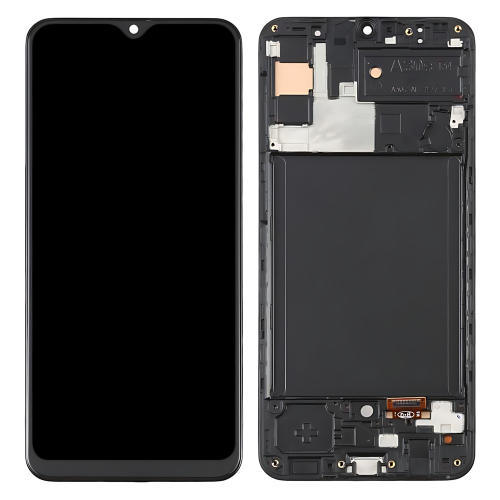 Samsung A307F A30S 2019 Display TFT + Frame Nero