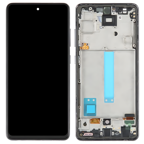 Samsung A52 4G A525F A52 5G A526B A52S A528B 国产TFT总成带框 黑 (没有指纹)