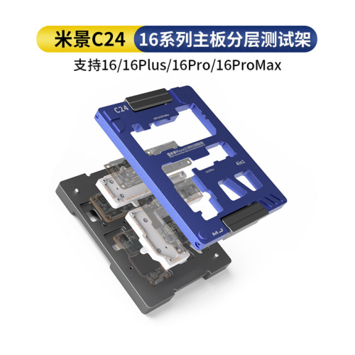 **Offerta! MIJING Recentemente C24 Scheda Madre Strato Medio Banco di Prova per IPhone 16/16 Plus/16 Pro/16 Pro Max Test di Funzione della Scheda Logica
