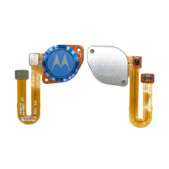 Motorola Moto G10 Moto G20 Moto G30 Flex di Tasto Home + Impronte Flex Blu XT2127 XT2128 XT2129