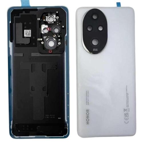 Huawei Honor 200Pro ELP-AN00 ELP-NX9 Cover Posteriore + Supporto Fotocamera ORIGINALE Bianco