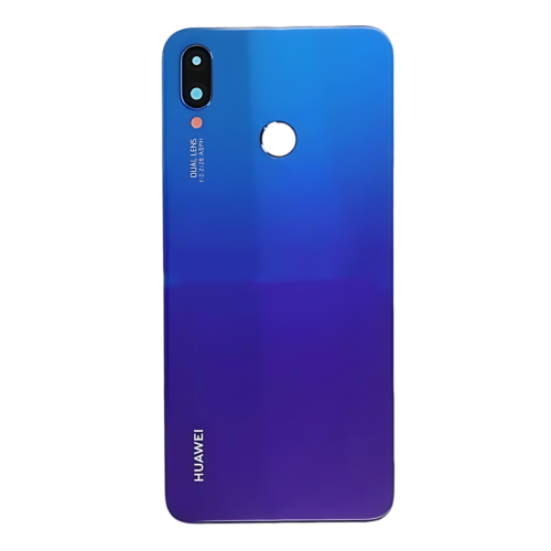 Huawei P Smart Plus 2018 Nova 3i Cover Posteriore + Supporto Fotocamera Blu INE-LX1r INE-LX2