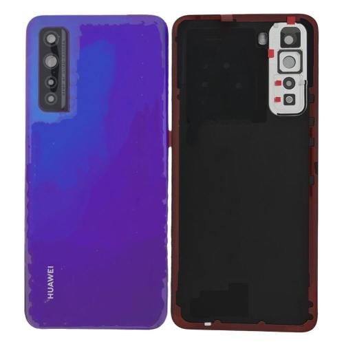 Huawei P40Lite 5G Nova 7SE Cover Posteriore ORIGINALE + Supporto Fotocamera Viola PPA-LX2