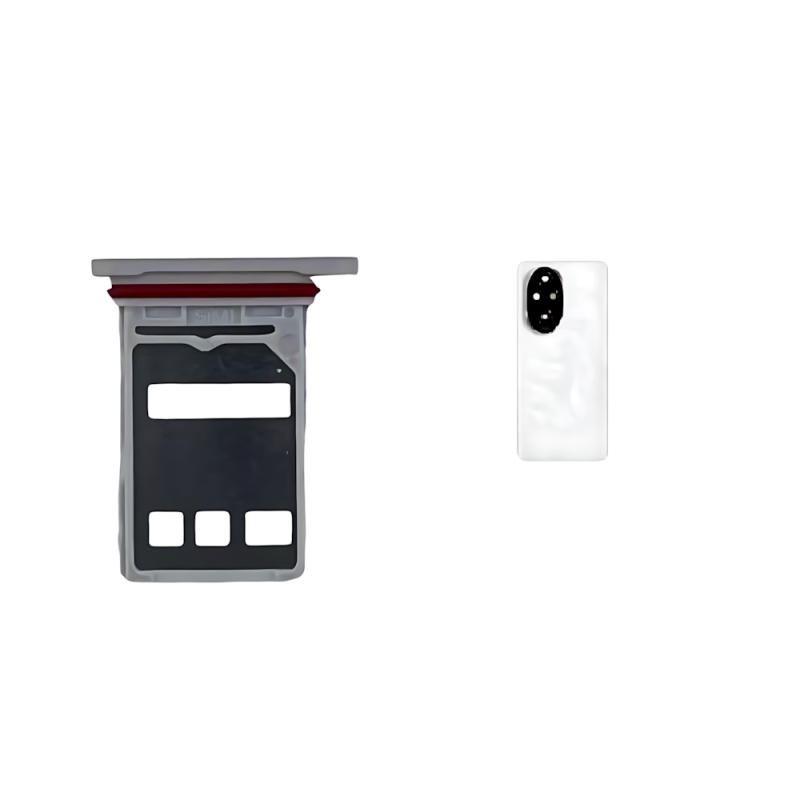 Huawei Honor 200Pro ELP-AN00 ELP-NX9 Sim Tray Argento Bianco