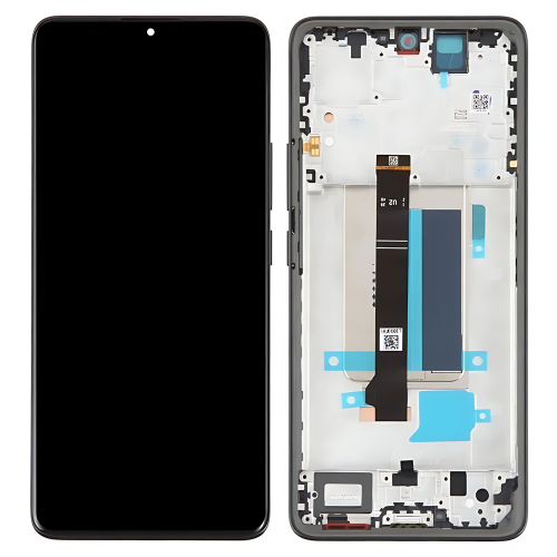 Xiaomi Redmi Note 13Pro Plus 5G Display ORIGINALE + Frame Nero 23090RA98C 23090RA98G 23090RA98I
