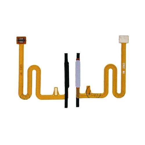 Samsung A145P A145R A145F A14 4G Tasto Home + Impronte Flex Argento