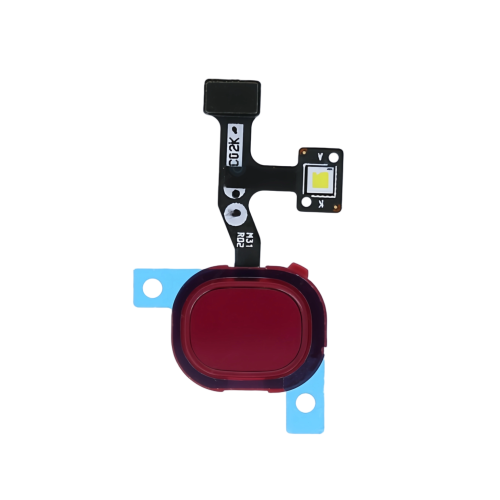 Samsung M315F M31 2020 Tasto Home + Impronte Flex Rosso