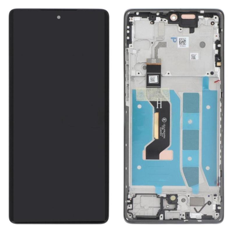 Motorola Moto G85 XT2427-3 原装总成带框 黑灰