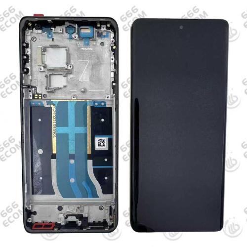Realme 12Pro RMX3842 Display ORIGINALE + Cornice Blu Nero Oro