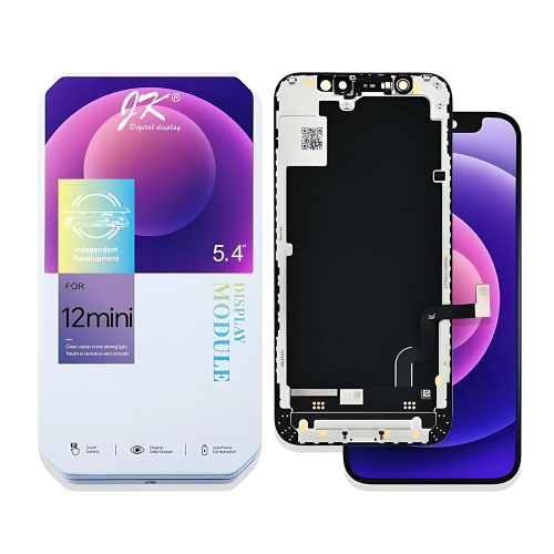 IPhone 12Mini Display Completo Compatibile JK Nero