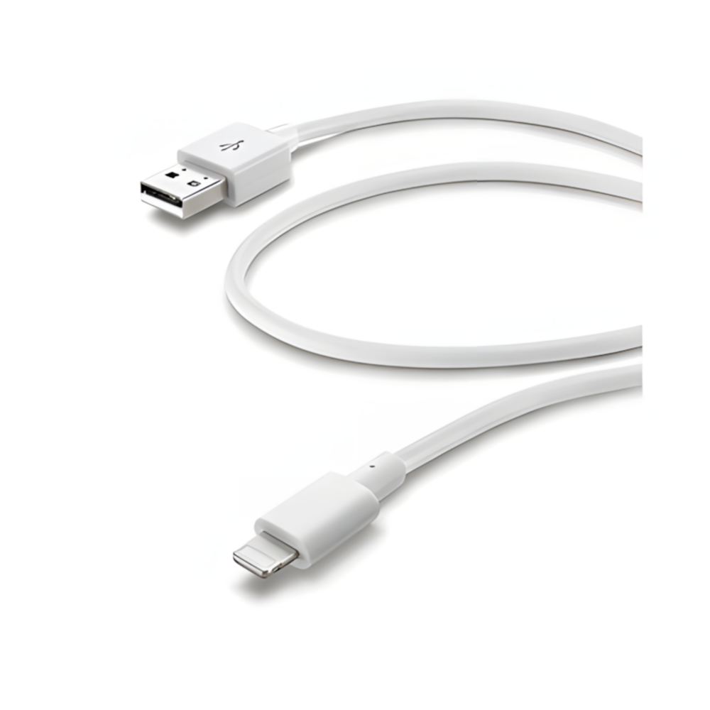 Cavo Cellularline Da USB-A a LIGHTNING 120CM Bianco