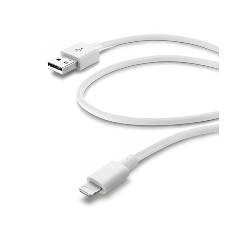 Cavo Cellularline Da USB-A a LIGHTNING 120CM Bianco