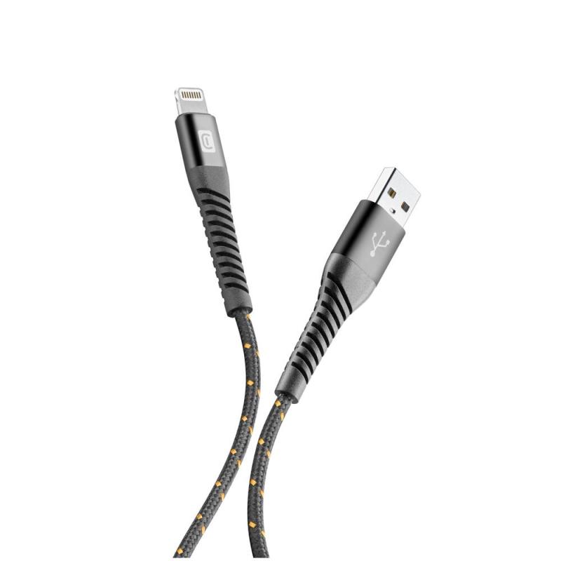 Cavo Lightning Cellularline Tetra Force Da 120CM Nero