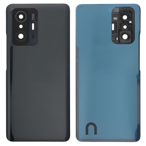 Xiaomi Mi 11T 5G Mi 11T Pro 5G Cover Posteriore + Supporto Fotocamera Nero 21081111RG 2107113SG 2107113SI