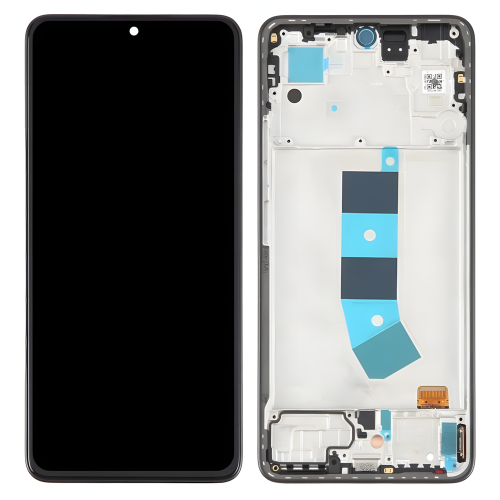 Xiaomi Redmi Note 13 4G Display ORIGINALE + Frame Nero 23129RAA4G 23124RA7EO