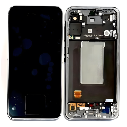 Samsung A566B A56 5G Display OLED + Cornice Nero/Graphite