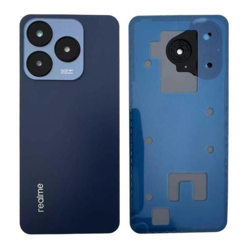 Realme C63 RMX3939 Cover Posteriore + Supporto Fotocamera ORIGINALE Nero