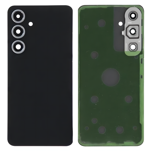 Samsung S24FE 5G S721B Cover Posteriore + Supporto Fotocamera Nero