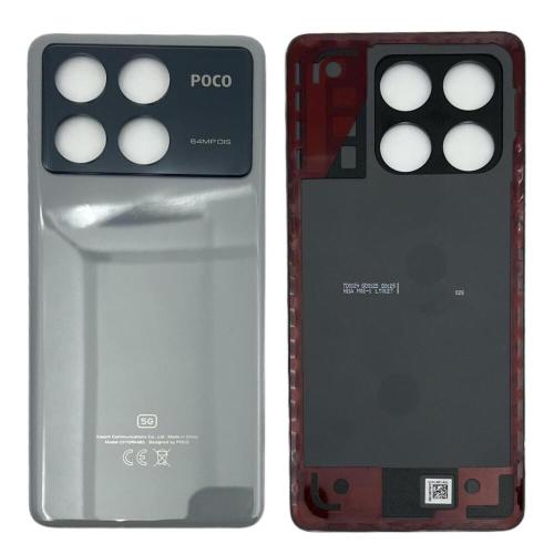 Xiaomi Poco X6Pro 原装后盖 灰 2311DRK48G 2311DRK48I