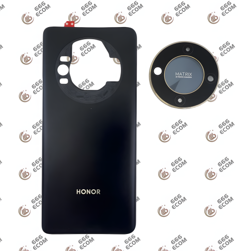 Huawei Honor Magic 6Lite 5G ALI-NX3 Cover Posteriore ORIGINALE + Supporto Fotocamera Nero