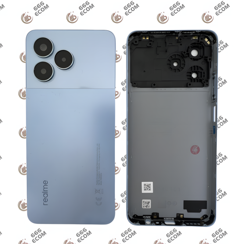 Realme C51 原装后盖带镜片 蓝 RMX3830