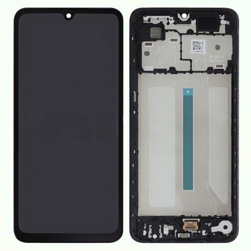 Xiaomi Redmi A5 25028RN03Y (Cavo Corto MISURA 169.5MM) Display ORIGINALE + Frame Nero