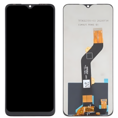 Infinix Hot 10Play (X688 X688B X688C) Hot 11Play (X688) Tecno Pova Neo (LE6 LE6H) Itel Vision 2Plus Display ORIGINALE Senza Frame Nero