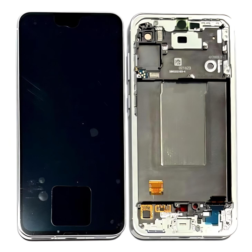 Samsung A566B A56 5G Display OLED + Cornice Verde