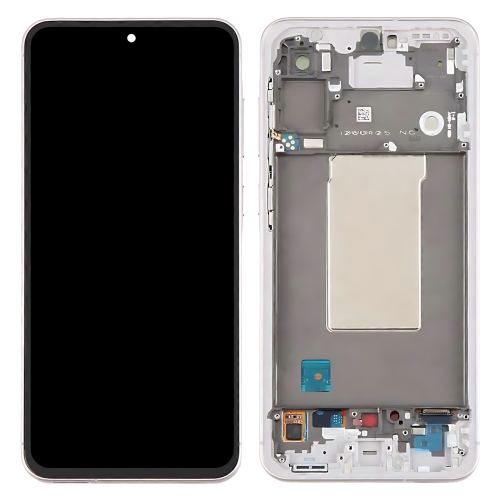 Samsung A566B A56 5G Display OLED + Cornice Rosa