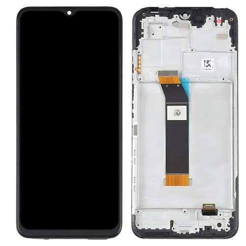 Xiaomi Redmi 10 5G 22041219G 22041219NY Display ORIGINALE + Frame Nero