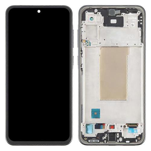 Samsung A366B A36 5G Display OLED + Frame Nero