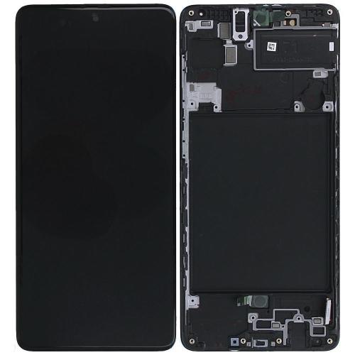 Samsung A715F A71 2020 国产TFT总成带框 黑