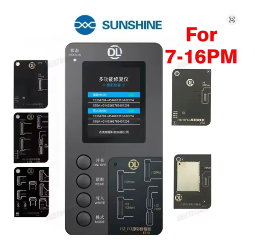 **Offerta! Programmatore di recupero True Tone DL F210 per iPhone 7 ~ 16 PROMAX LCD Copia originale Display Strumenti di ripristino della recupero colore originale