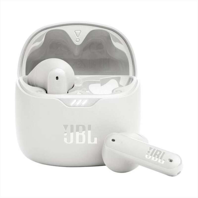 JBL TUNE FLEX PURE BASS ZERO NOISE Bianco