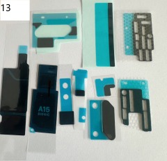 1Set Per iPhone 13 Adesivi Scheda Madre Dissipazione del Calore Isolamento di Raffreddamento