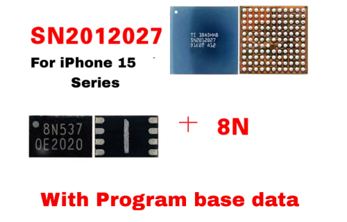 **苹果15系列 SN 2012027 U2+8N 码片 写好资料