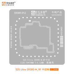BGA Reballing per Samsung S25 Ultra S9380 M_FR Scheda Madre Strato Centrale (S9380-012)