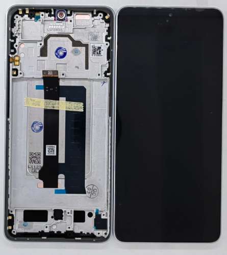 Xiaomi Poco X6Pro 2311DRK48G 2311DRK48I Display ORIGINALE + Frame Service Pack Grigio