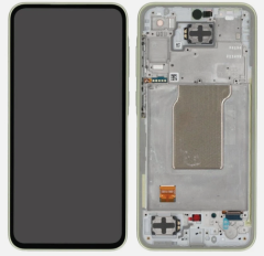 Samsung A356B A35 5G 2024 Display OLED + Frame Giallo Verde