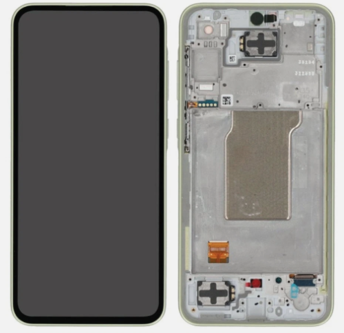 Samsung A356B A35 5G 2024 国产OLED带框 黄绿