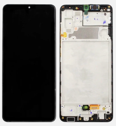 Samsung A325F A32 4G 2021 A325M Display OLED + Frame Nero