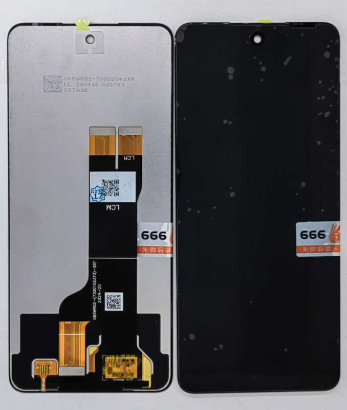 ZTE Nubia Music Z2353 ZTE Blade A75 5G Z2357N ZTE Nubia Focus 5G Z2455 Display ORIGINALE Senza Frame Nero