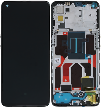 OPPO Find x3Lite CPH2145 Reno 5 5G PEGM00 PEGT00 Display OLED + Frame Nero