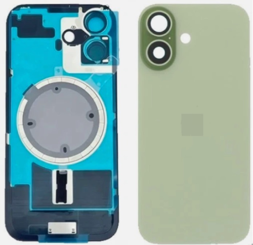 IPhone 17 后盖带支架磁铁镜片 绿